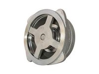 Disc Check Valve - High Pressure | Silver, Manual Operation For Water, Oil, And Acid Industries