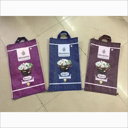 BOPP Laminated Handle Bags