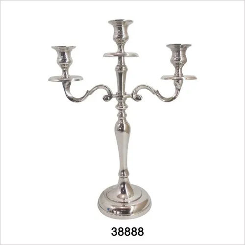 3 ARM ROUND BASE CANDELABRA