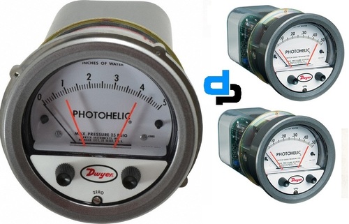 Dwyer 3050MRS Photohelic Switch/Gauge 0 to 50 inch