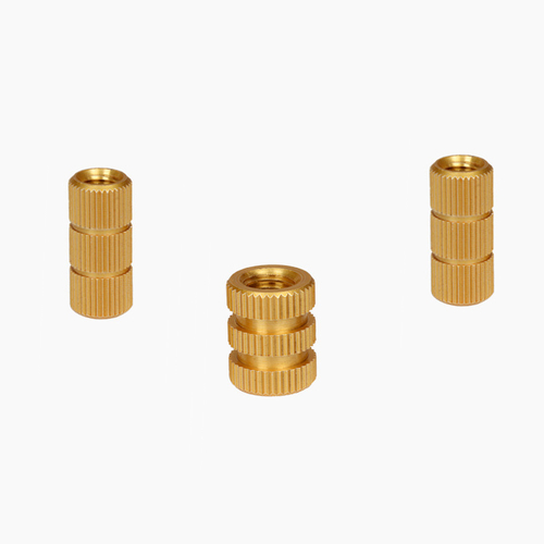 Brass Double Knurling Inserts