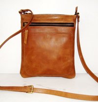 Women Zipper Leather Tote Bag