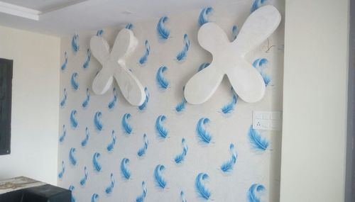 Bedroom Wallpaper - PVC Material Modern Style | Durable and Elegant Interior Design Solution