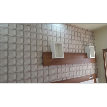 3D Design Wallpaper - PVC Material, 57 sqft Size | Modern Style, Digital Printed Vinyl