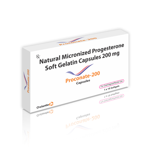 Natural Micronized Progesterone 200mg Capsules