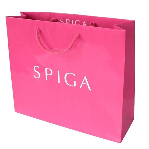 Pink Promotional Kraft Paper Bag