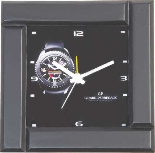 Alarm Clock - Plastic, 5 Inch Diameter, Square Shape | Analog Type for Home, Office, and Institute Use
