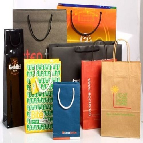 Brown Kraft-Paper-Bags / White Kraft Paper Bag / Kraft Paper Bag / Paper Shopping Bag / Paper Hand Bags