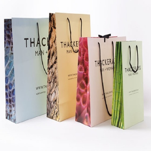 PAPER GIFT BAGS - Eco-Friendly Jute and Cotton, 35x30x10 cm, Short Handle, Zipper Closure | Customizable Handcrafted Design