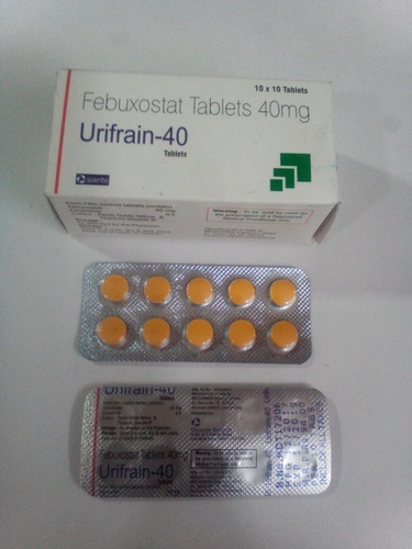 Febuxostat 40 mg Tablets By OSIANTE BIOTECH
