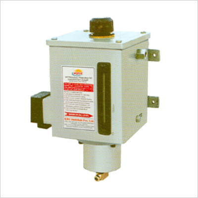 Hydraulic - Pheumatic Operated Pump