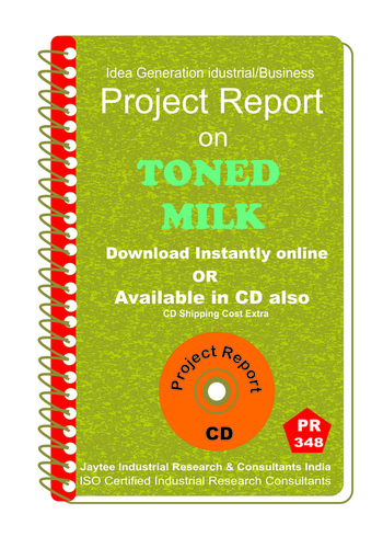 Toned Milk manufacturing Project Report eBook