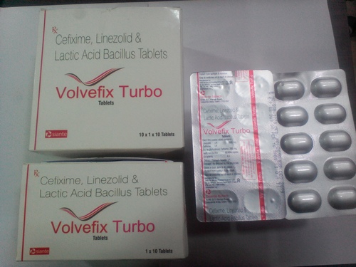 Cefixime 200mg Linezolid 600mg Tablets