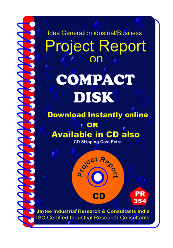 Compact Disk manufacturing Project Report eBook