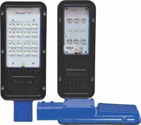 Photon SSL15 - 15W Solar LED Street Light | Black and Blue Aluminium Housing, IP66 Rated, 50000 Hours Lifespan, Energy Efficient, Intelligent Control Integration