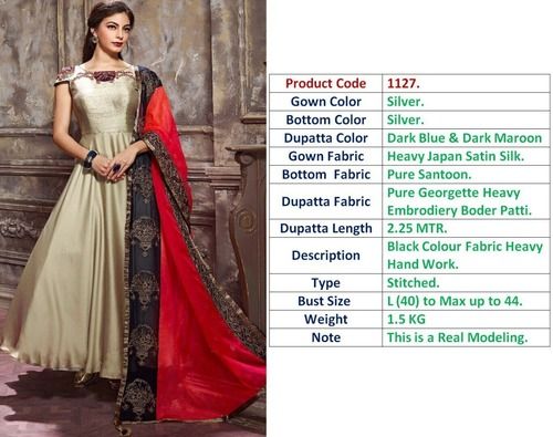 Vintage Gown Dresses Manufacturer Exporter In India