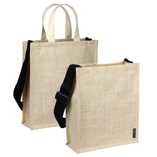 Conference Jute Bags - Jute Material Customized Design and Color Brown | Eco-Friendly Reusable Handcrafted with Superior Stitching Quality