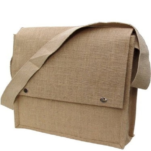 Executive Jute Bag - Jute Material, Customized Dimensions, Brown Color | Ecofriendly, Good for Promotional and Shopping Usage