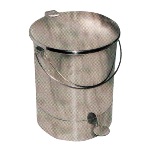 Foot Operated SS Tilting Dustbin