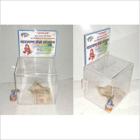 Acrylic Donation Boxes
