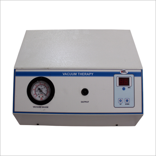 Vacuum Therapy Unit Color Code: White And Blue