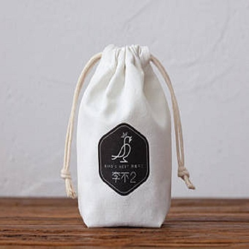 White Organic Muslin Bag