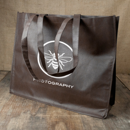 Wedding Album Bags - Nonwoven Material, Brown Color , Customizable Design Options with Durable and Eco-Friendly Features