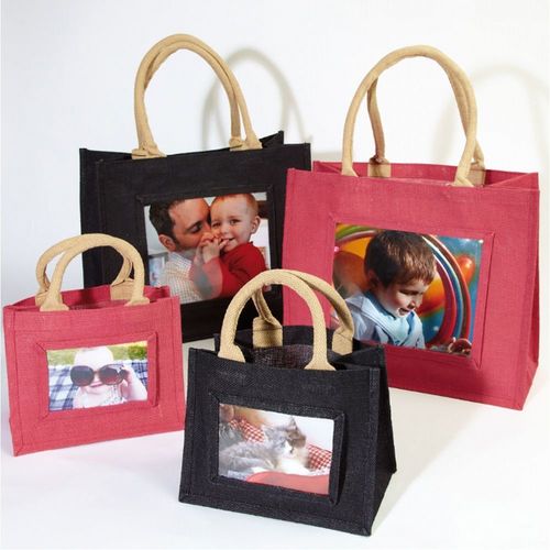 Karizma Album Bag - Ecofriendly Jute Material | Red Color Customizable Design for Promotional and Shopping Needs