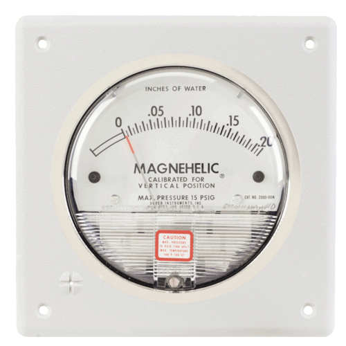 Dwyer USA Magnehelic Gauges 0 To 3.0 Inch WC