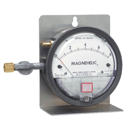 Dwyer USA Magnehelic Gauges 0 To 5.0 Inch WC
