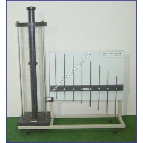 Orifice And Jet Velocity Apparatus