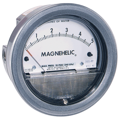 Dwyer USA Magnehelic Gauges 0 To 10 Inch WC