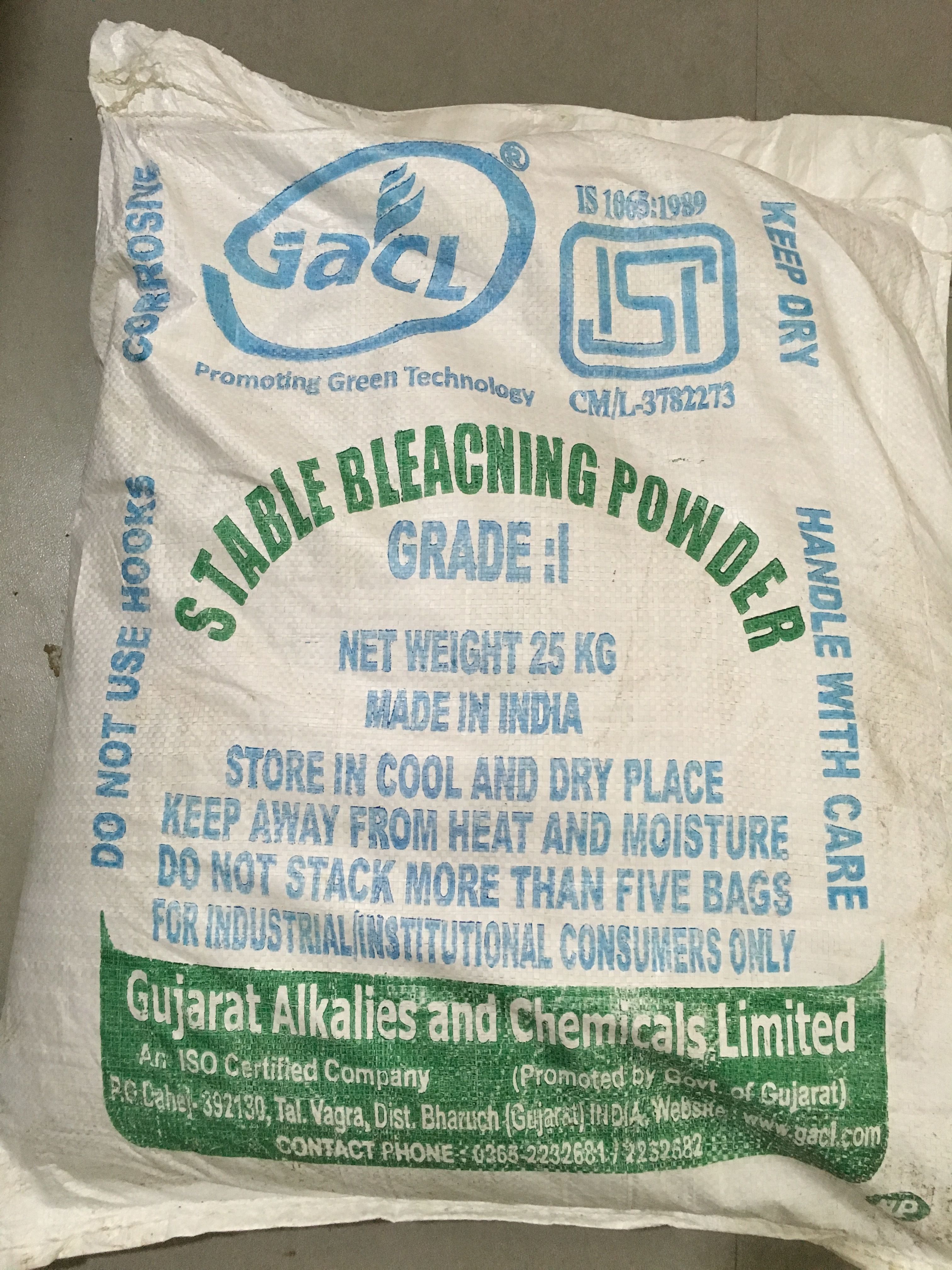 Stable Bleaching Powder