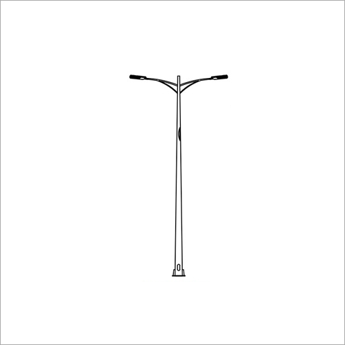 Double Arm Street Light Pole