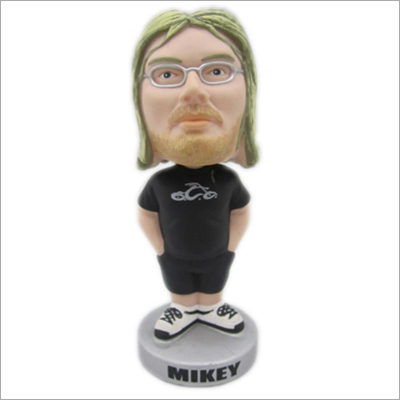 Polyresin sport bobble head player figurine Polyresin sport bobble head player figurine