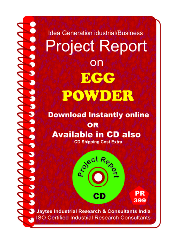 Egg Powder manufacturing Project Report eBook