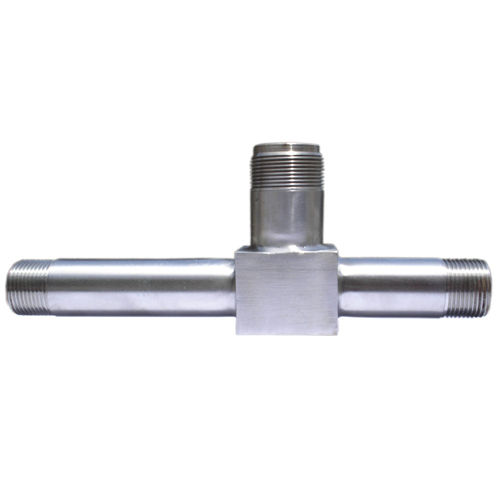 Threaded T Fitting in SS for Insertion Paddle Wheel Flow Sensor