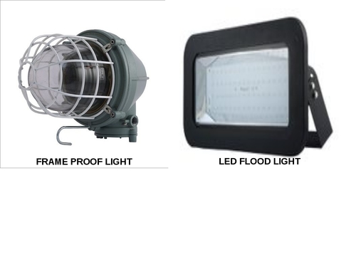 Flame Proof & Flood Light