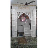 Marble Mehrab - Color: White