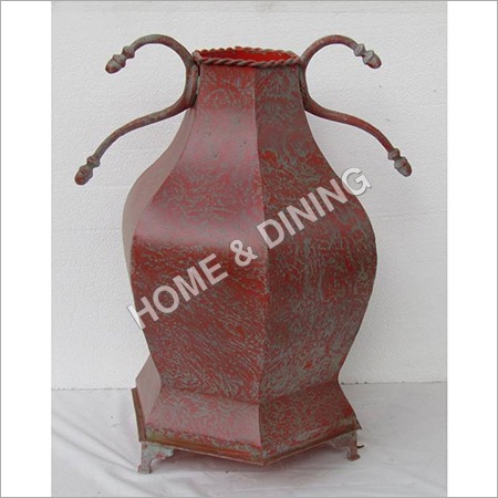Garden Vase Hexa Ceramic Raw Material