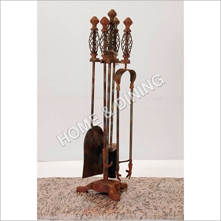 FIRESIDE TOOL SET RUST ANT