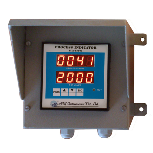Process Indicator in canopy type wall mounted panel