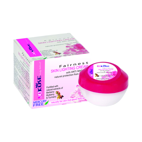 FAIRNESS SKIN LIGHTING CREAM - 50gm Jar, Pink, 5x5x4 cm | Anti-Aging, Even Tone, Makeup Free, Natural Glow, Radiant Skin, Soft Skin, Herbal Extracts