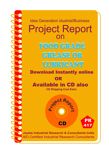 Food Grade Grease Or Lubricant manufacturing eBook