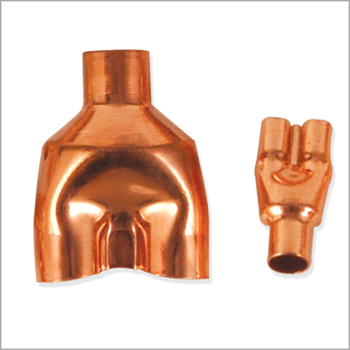 Copper Y-joints