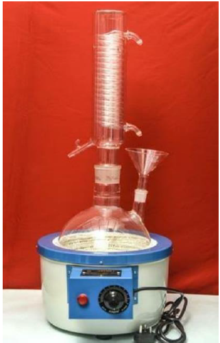 Cow Urine Distillation Unit Equipment Materials: Borosilicate Glass
