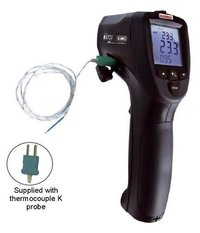 Kimo Thermometer - Infrared, -50â°c To 800â°c, 0.1â°c Resolution | Dual Laser Sighting, Thermocouple K Probe, Backlit Screen