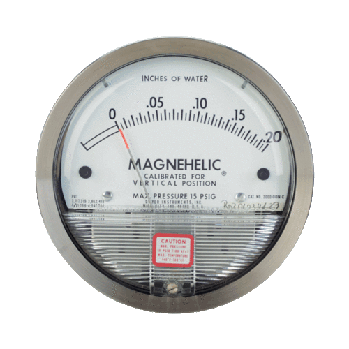 Dwyer USA Magnehelic Gauges 0 To 20 Inch WC