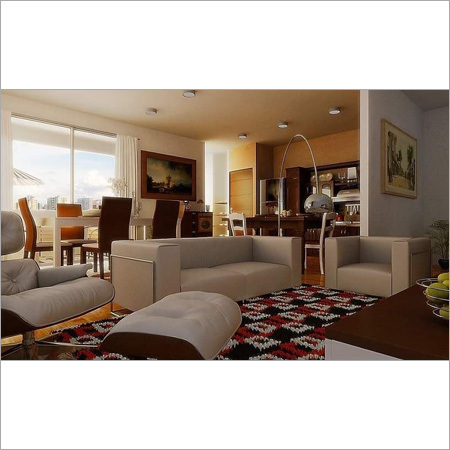 Living Cum Dining Room Furniture