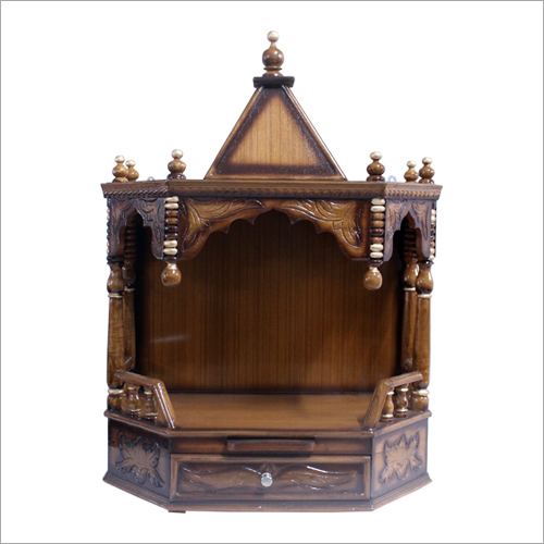 Wall Hanging Wooden Temple